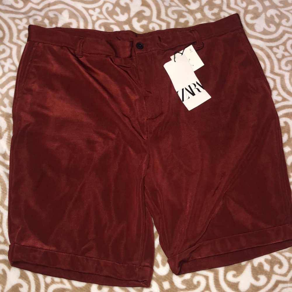 ZARA CAPRIS FOR MEN !! Color RED - Picture 4 of 5